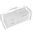 Plywood Glossy White Bathroom Vanity Glossy White 2