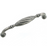 French Twist Zinc Alloy Cabinet Pull Distressed Pewter 2