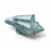 Oceana Zinc Alloy Cabinet Knob Silverado 7