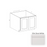 Slim Shaker Style Wood Dove White Base Cabinet Dove White 1