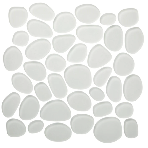 Island Stone Glass Essentials Pure Silk Matte Glass Mosaic — Stone ...