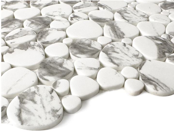 Simple Stone Glass Bianco Mosaic Matte 3