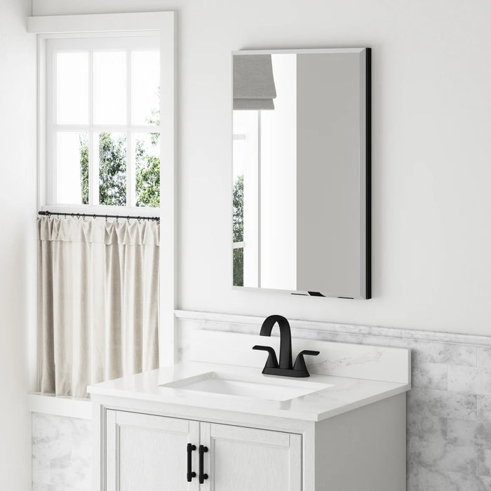 Aluminum Black Medicine Cabinet Black 5