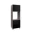 Wallkitchens Wood Black Matte Oven Cabinet Black Matte 1