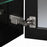 Aluminum Black Medicine Cabinet Black 2