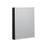 Aluminum Black Medicine Cabinet Black 3