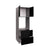 Wallkitchens Wood Black Matte Oven Cabinet Black Matte 2
