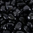 Black Agate Medium Agate Loose Pebble Ultra Polished 1