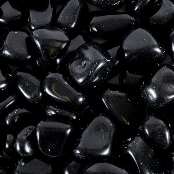 Black Agate Medium Agate Loose Pebble Ultra Polished 1