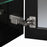 Aluminum Black Medicine Cabinet Black 2