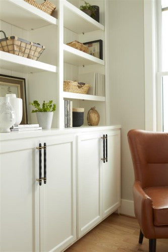 London Zinc Black Bronze / Champagne Bronze Cabinet Pull 23