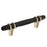 London Zinc Black Bronze / Golden Champagne Cabinet Pull 4