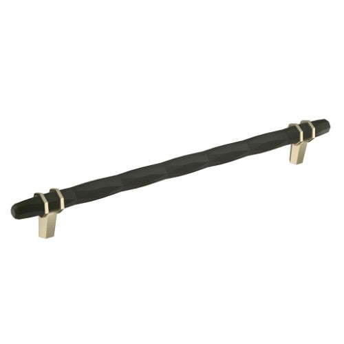 London Zinc Black Bronze / Golden Champagne Cabinet Pull 3