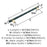 London Zinc Black Bronze / Golden Champagne Cabinet Pull 8