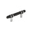 London Zinc Black Bronze / Polished Chrome Cabinet Pull 1