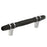 London Zinc Black Bronze / Polished Chrome Cabinet Pull 4