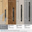 London Zinc Black Bronze / Satin Nickel Cabinet Pull 22