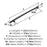 Cyprus Zinc Black Bronze Appliance Pull 5