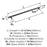 St. Vincent Zinc Black Bronze Appliance Pull 4