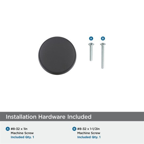 Blackrock Zinc Black Bronze Cabinet Knob 28