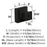 Blackrock Zinc Black Bronze Cabinet Knob 5