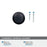 Highland Ridge Zinc Black Bronze Cabinet Knob 11