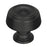 Kane Zinc Black Bronze Cabinet Knob 1