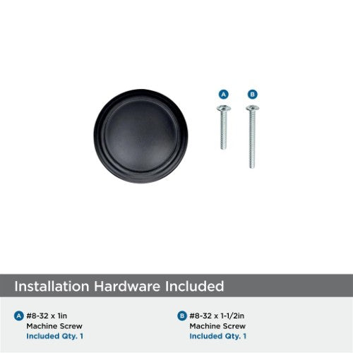 Revitalize Zinc Black Bronze Cabinet Knob 5