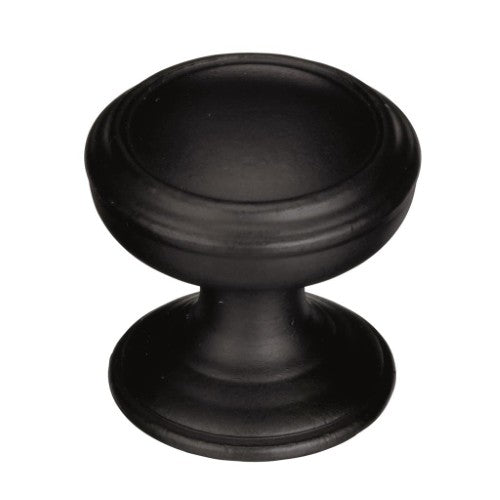 Revitalize Zinc Black Bronze Cabinet Knob 1