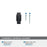 Westerly Zinc Black Bronze Cabinet Knob 5