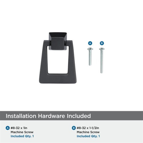 Blackrock Zinc Black Bronze Cabinet Pull 11
