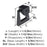 Blackrock Zinc Black Bronze Cabinet Pull 2