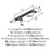 Bronx Zinc & Stainless Steel Black Bronze Cabinet Pull 10