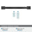Candler Zinc Black Bronze Cabinet Pull 24