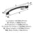 Candler Zinc Black Bronze Cabinet Pull 16
