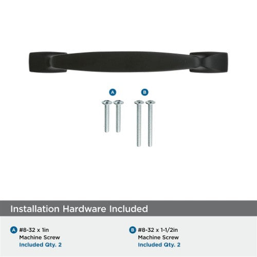 Highland Ridge Zinc Black Bronze Cabinet Pull 36