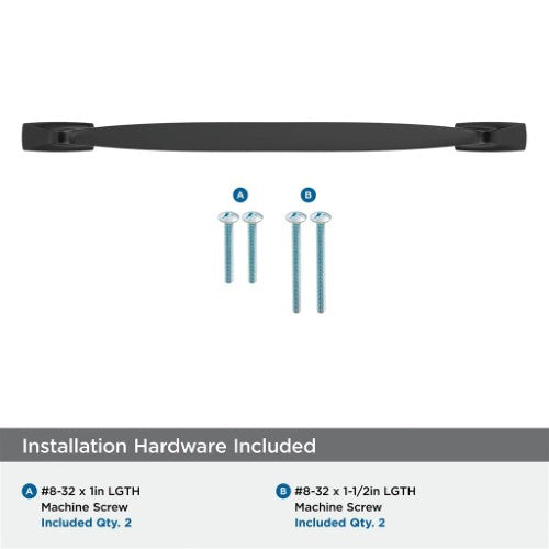 Highland Ridge Zinc Black Bronze Cabinet Pull 17
