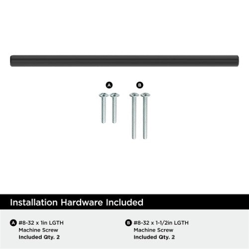 Bar Pulls Carbon Steel Black Bronze Cabinet Pull 40