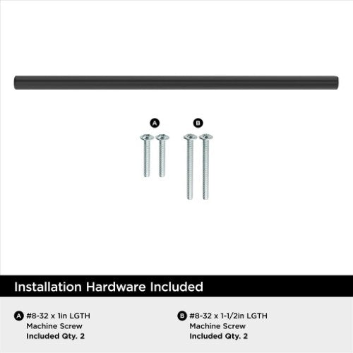 Bar Pulls Carbon Steel Black Bronze Cabinet Pull 34