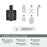 Bronx Zinc & Stainless Steel Black Bronze Hook 3