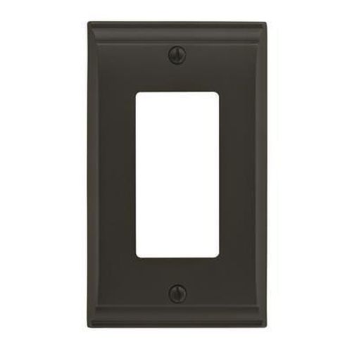 Candler Zinc Black Bronze Wall Plate 1