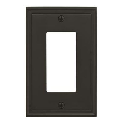 Mulholland Zinc Black Bronze Wall Plate 1