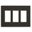 Mulholland Zinc Black Bronze Wall Plate 1