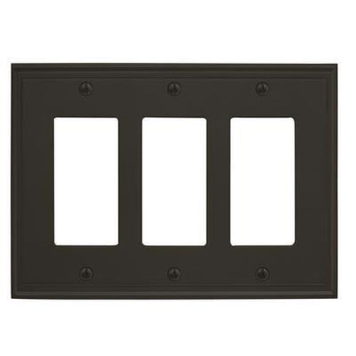 Mulholland Zinc Black Bronze Wall Plate 1