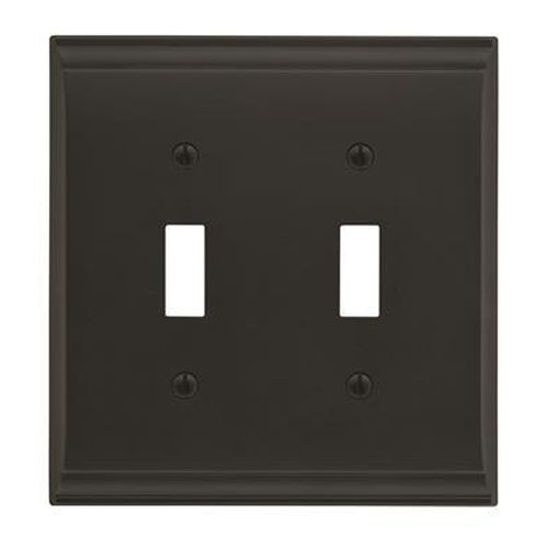 Candler Zinc Black Bronze Wall Plate 1