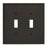 Mulholland Zinc Black Bronze Wall Plate 1