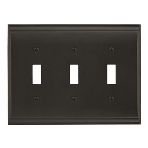 Candler Zinc Black Bronze Wall Plate 1