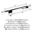 Bronx Zinc & Stainless Steel Black Bronze Towel Bar 5