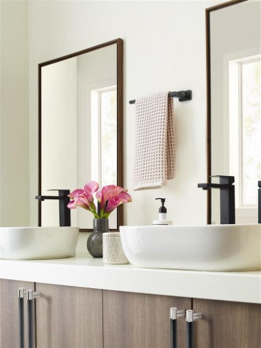Bronx Zinc & Stainless Steel Black Bronze Towel Bar 11