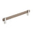 Mulino Aluminum Black Brushed Nickel / Polished Chrome Cabinet Pull 1